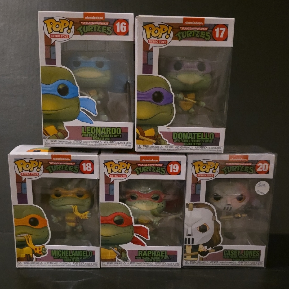 Funko Pop! Teenage Mutant Ninja Turtles Collection Set